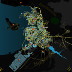 Interactive Cyberpunk 2077 Map - Map of Night City