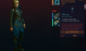 Cyberpunk 2077 Free Legendary Clothing - ANTI PUNCTURE NEOTAC PANTS WITH COMPOSITE LINING