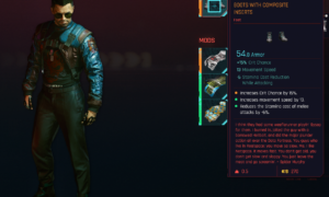 Cyberpunk 2077 Free Legendary Clothing - HARDENED NETRUNNER BOOTS WITH COMPOSITE INSERTS 1
