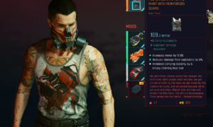 Cyberpunk 2077 Free Legendary Clothing - POLYCARBONATE NOMAD SHIRT WITH REINFORCED SEAMS 1